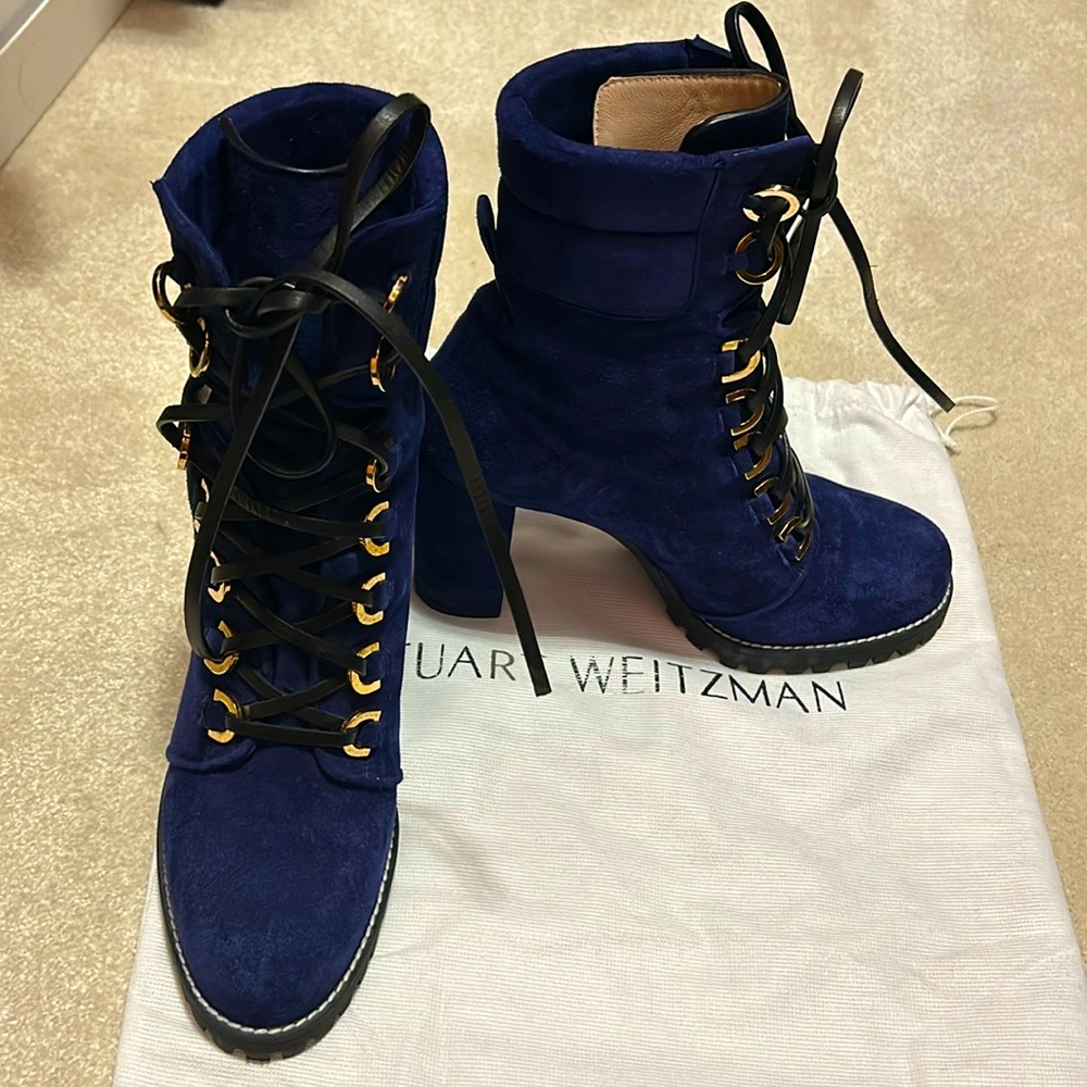 Stuart Weitzman ankle boots 9/10 new!!